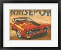 Vintage Muscle I Fine Art Print