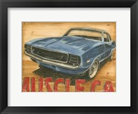 Vintage Muscle II Fine Art Print