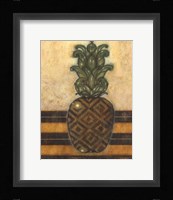 Regal Pineapple I Framed Print