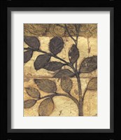 Bronzed Branches I Framed Print