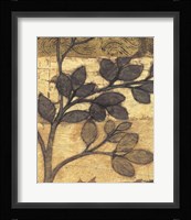 Bronzed Branches II Framed Print