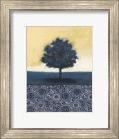 Blue Lemon Tree I Fine Art Print