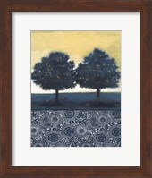 Blue Lemon Tree II Fine Art Print