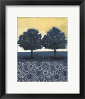 Blue Lemon Tree II Fine Art Print