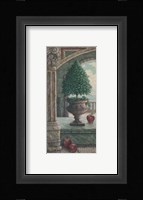 Apple and Topiary Framed Print
