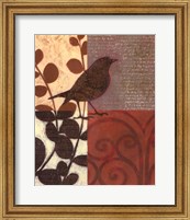 Damask Sparrow Fine Art Print