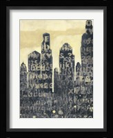 Concrete II Framed Print