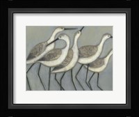 Shore Birds II Framed Print