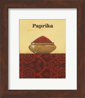 Exotic Spices - Paprika Fine Art Print