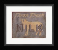 Milk Framed Print