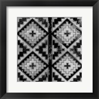 Mudcloth Black & White IV Fine Art Print