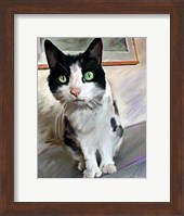 Pretty Girl Cat Fine Art Print
