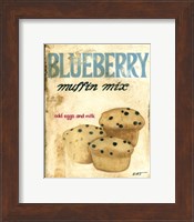 Blueberry Muffin Mix Fine Art Print