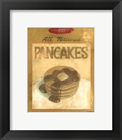Pancake Mix Framed Print