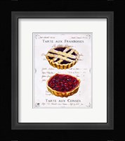 Tartes aux Cerises et Framboises Fine Art Print