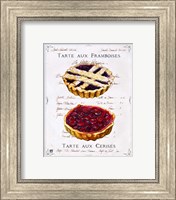 Tartes aux Cerises et Framboises Fine Art Print