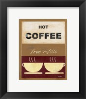 Hot Coffee II Framed Print