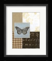 Chic Butterfly II Framed Print