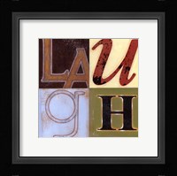 Laugh a Lot Framed Print