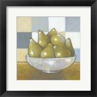 Green Pears Fine Art Print
