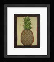 Metallic Quadrofoil I Framed Print