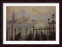 Dawn & the Gondolas II Fine Art Print