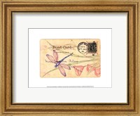 Postcard Dragonfly II Fine Art Print