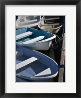 Row Boats IV Framed Print