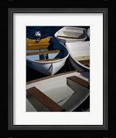 Row Boats V Framed Print