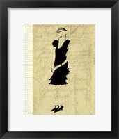 Flapper Fashion III Fine Art Print