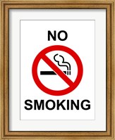 No Smoking - sign Fine Art Print