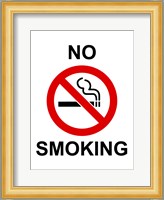 No Smoking - sign Fine Art Print