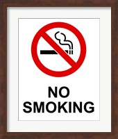 No Smoking - Small Fine Art Print