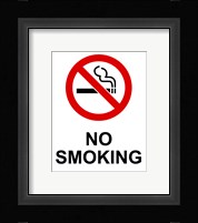 No Smoking - Small Fine Art Print