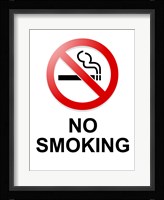 No Smoking Fine Art Print