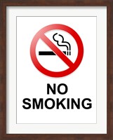 No Smoking Fine Art Print