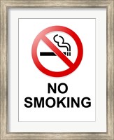 No Smoking Fine Art Print