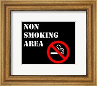 Non Smoking Area Fine Art Print