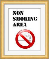 Non Smoking Area Fine Art Print