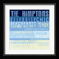 The Hamptons Framed Print
