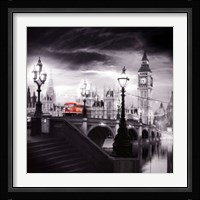 London Bus III Framed Print