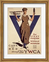 For Every Fighter a Woman Worker YWCA Fine Art Print
