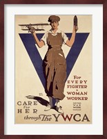 For Every Fighter a Woman Worker YWCA Fine Art Print