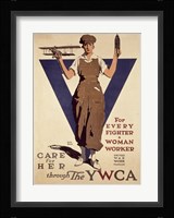 For Every Fighter a Woman Worker YWCA Fine Art Print