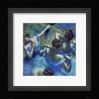 Blue Dancers, c.1899 Framed Print