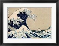 The Great Wave of Kanagawa Framed Print
