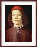 Portrait of a Young Man, c.1480-85 Fine Art Print