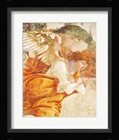 The Annunciation, detail of the Archangel Gabriel, from San Martino della Scala, 1481 Fine Art Print