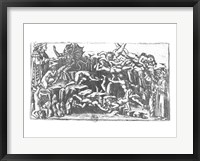 Hell, from 'The Divine Comedy' by Dante Alighieri (1265-1321) Fine Art Print