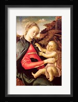 The Virgin and Child (Madonna of the Guidi da Faenza) c.1465-70 Fine Art Print